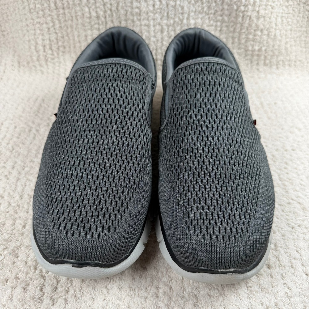 Skechers Equalizer 3.0 Bluegate‎ Mens Size 9 Gray Slip On Sneakers Memory Foam